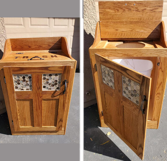 Picture of Trash Can Enclosure