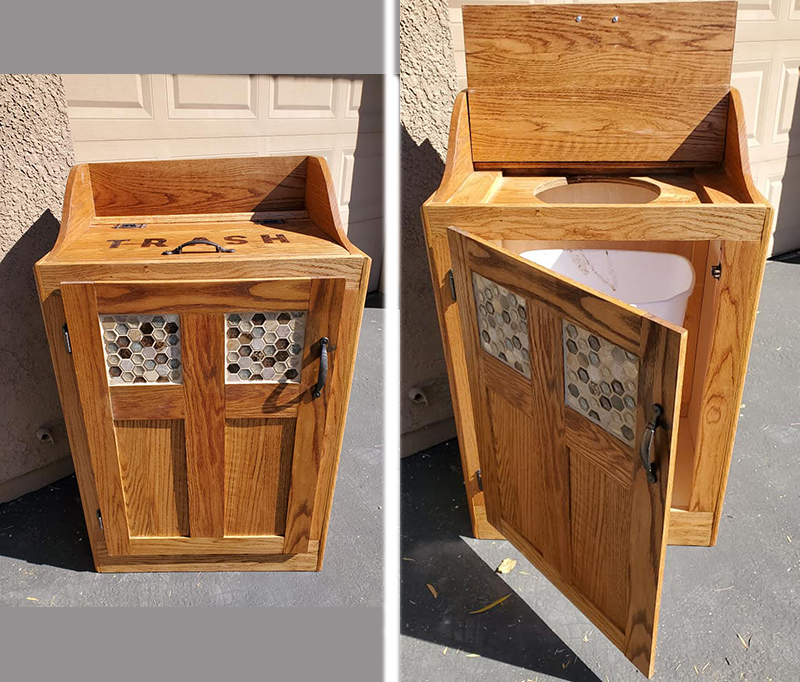 Picture of Trash Can Enclosure