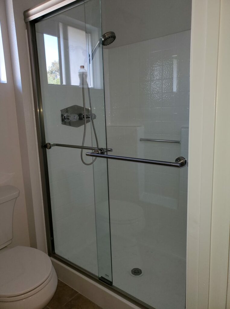 Shower Door Install